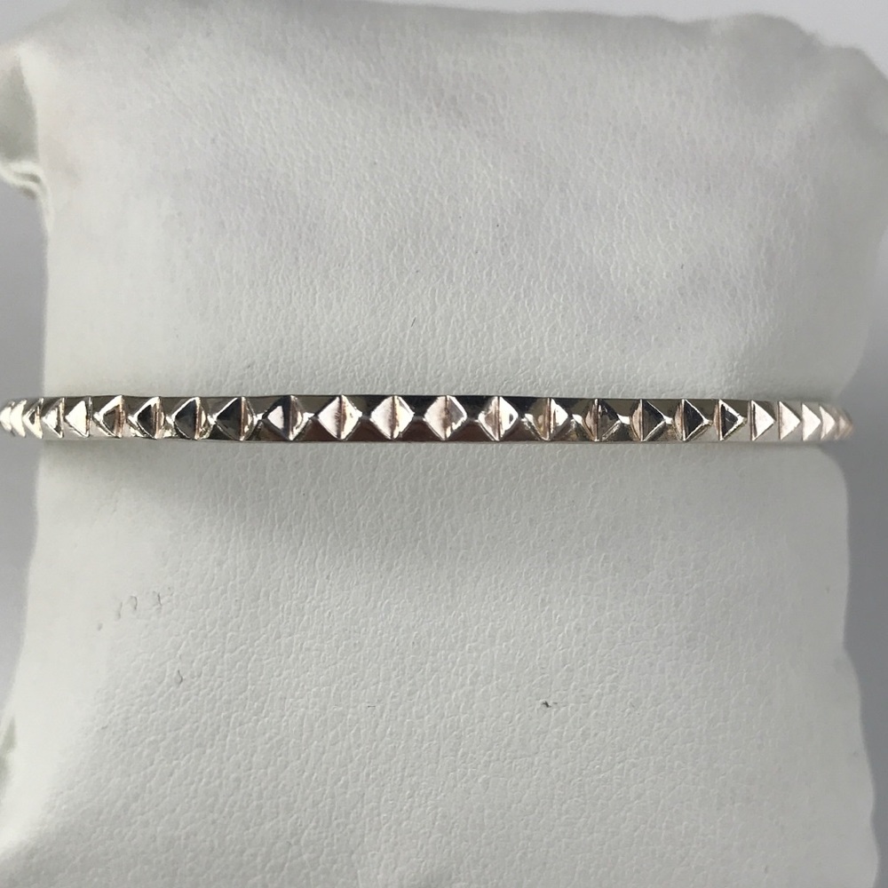 Lagos sterling silver bangle